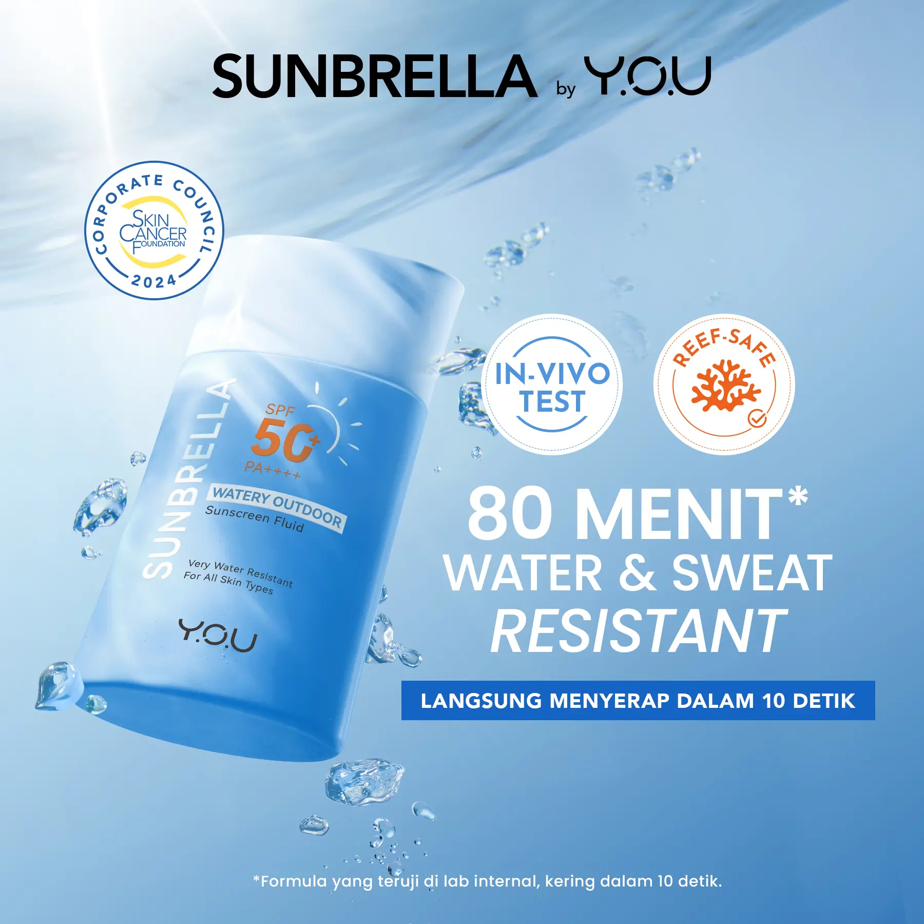Watery Outdoor Sunscreen