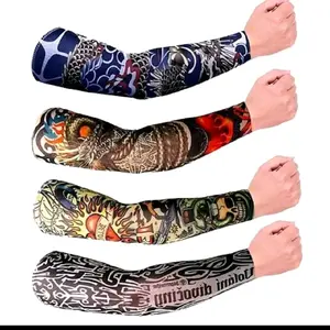 3 Psg Hansock Motif Tatho atau Manset Tangan Pria dan Wanita - Sarung Tangan Fashionable Handsock