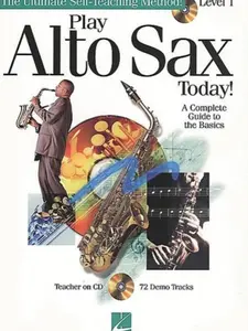 Buku + CD Saxophone Play Alto Sax Today Level 1