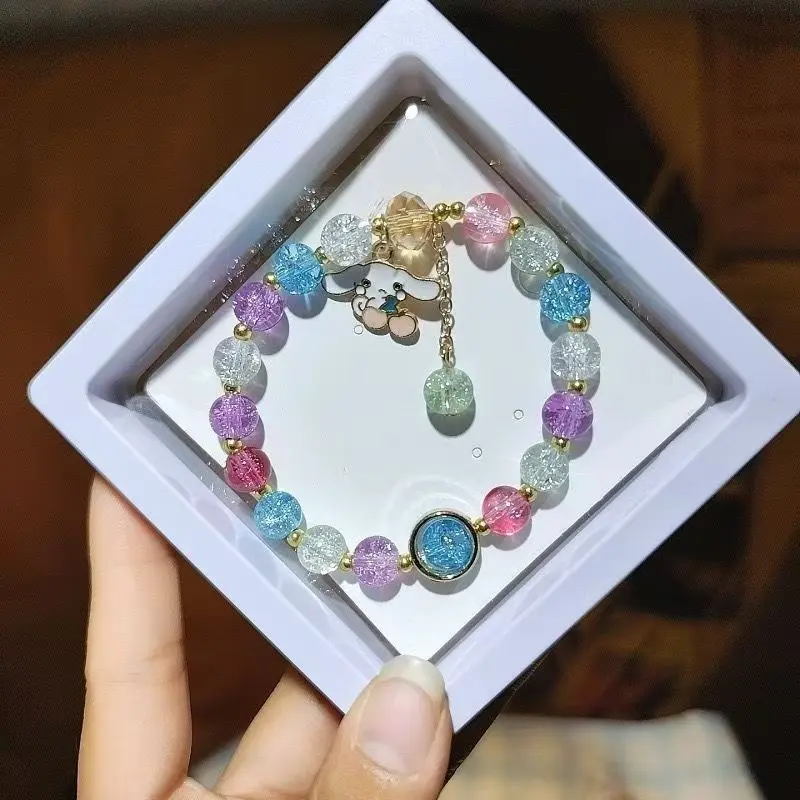 Trang Sức Vòng Tay Màu Pha Lê, Kulomy, Trang Sức Đơn Giản, Thời Trang, Hợp Xu hướng, Thích Hợp Cho Trẻ Em, Đồ Chơi 3