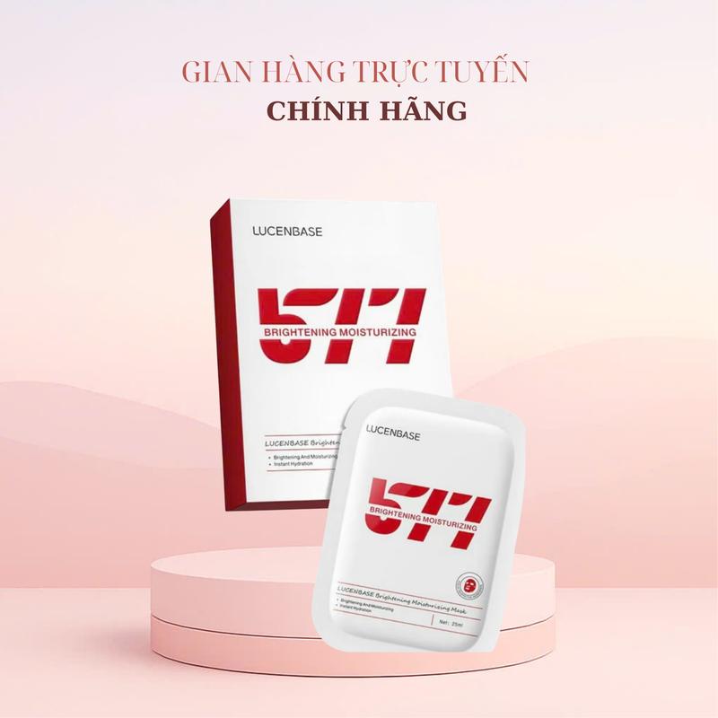 Mặt Nạ Hỗ Trợ Dưỡng Ẩm, Hỗ Trợ Dưỡng Sáng Da, Hỗ Trợ Căng Bóng  Lucenbase 577