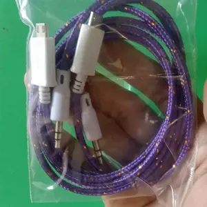 Kabel jack input audio stereo 3,5mm to micro for Soundcard V8 audio Accessories Speaker