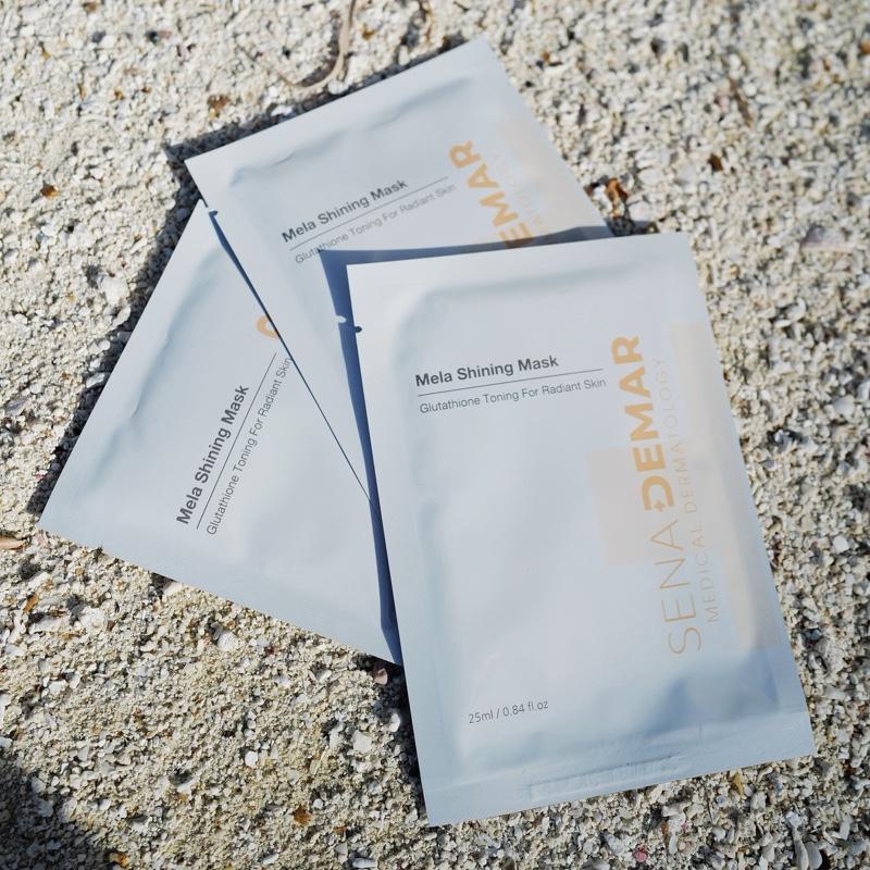 (COMBO 30 MIẾNG VÀNG) Mặt Nạ Dưỡng Sáng SENADEMAR Mela Shining Mask