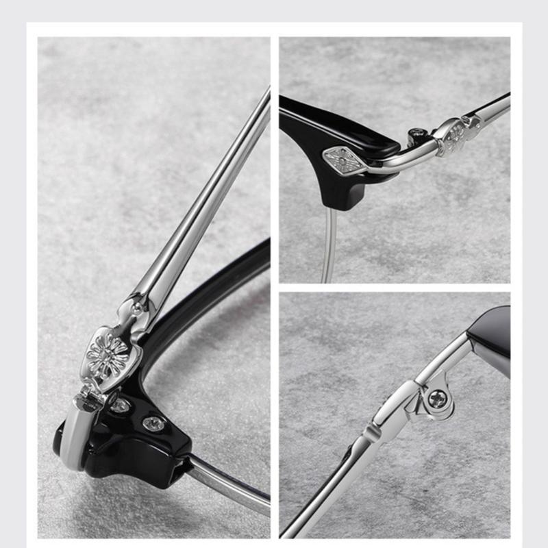 Product Introduction of （Bisa COD）Kacamata Baca Anti Radiasi Lensa Plus Lensa Baca dan Jalan Lensa Double lensa Bifocal Frame Modis Unisex Pria Wanita Cewek Cowok bifokal 605 5