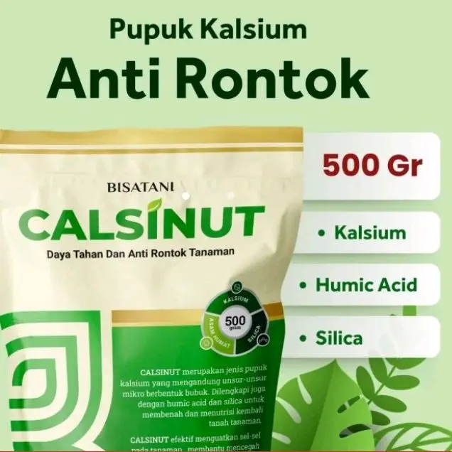 Calsinut Untuk Pohon Cabe - Mencegah Rontok Daun dan Busuk Batang