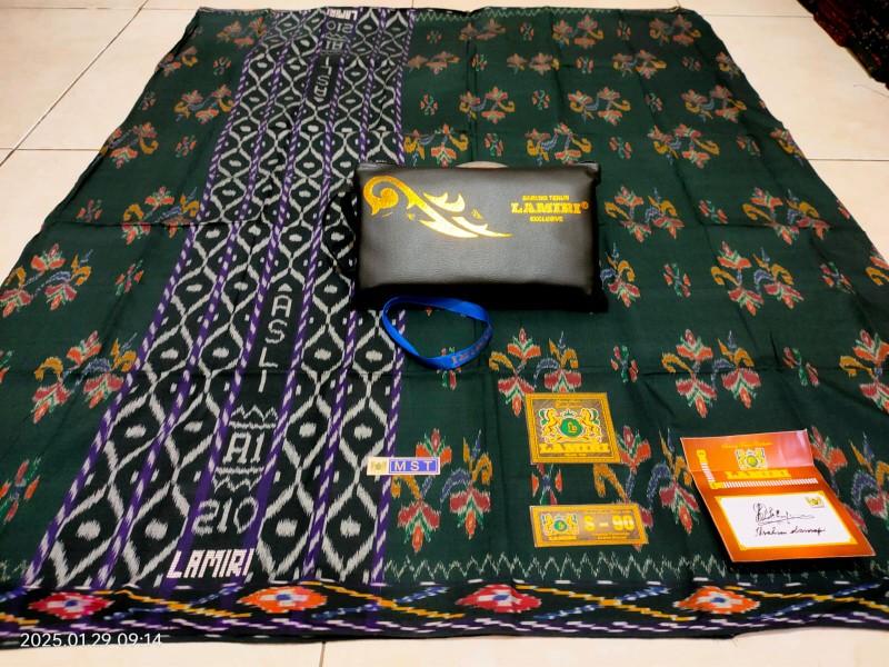 Product Introduction of Sarung Lamiri MST Mercerized - Baju Muslim Katun Hitam Dewasa - Pria, Wanita, Motif, Batik, Santri, Bali 8