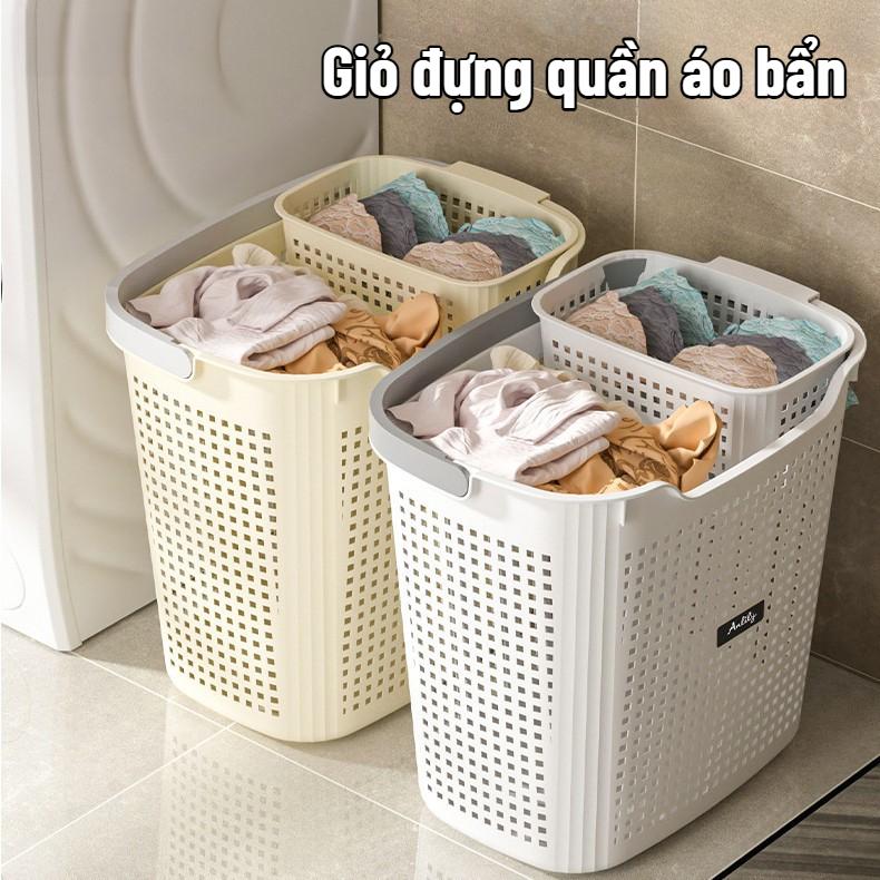 Giỏ Đựng Quần Áo, Giỏ Đựng Đồ Giặt, Sọt Đựng Quần Áo Bẩn Có Quai Xách, 3 Kích Thước Đa Dạng Lựa Chọn