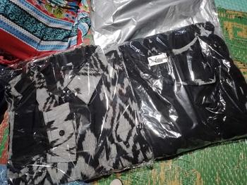 Product Review of BAJU TENUN COUPLE TENUN RUBY DRESS KEMEJA TENUN PRIA Pasangan BAJU KONDANGAN TENUN COUPLE CATALINATENUN Kombinasi Satin from s**🏹 0