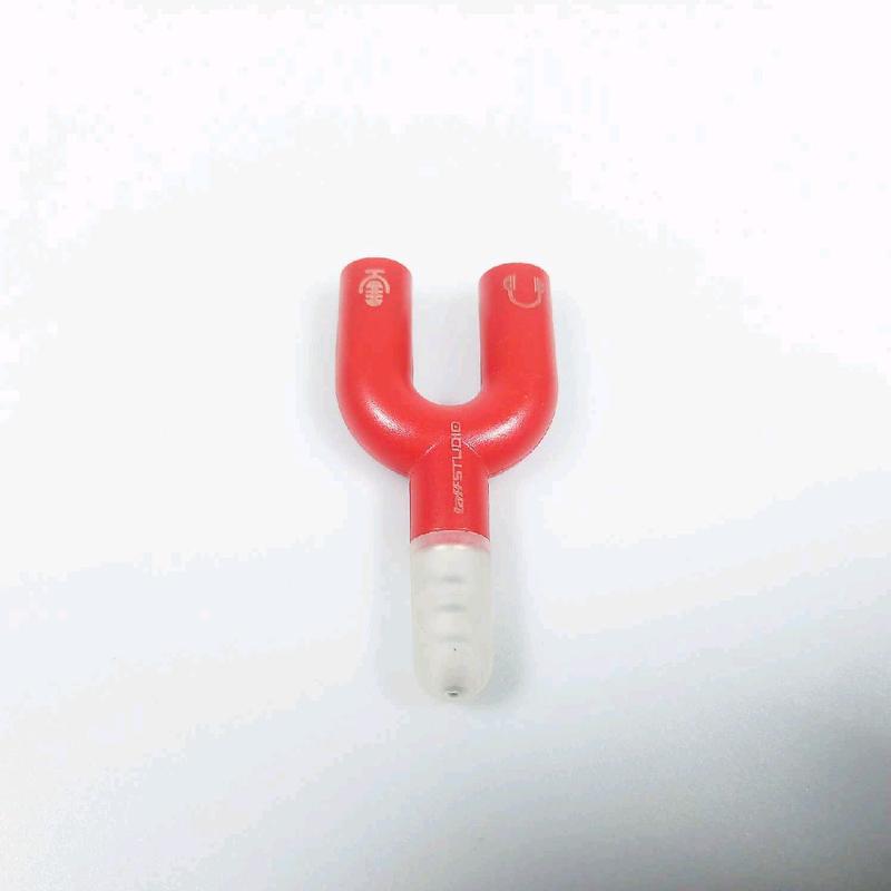 Splitter Audio U Shape 3.5mm ke Headphone dan Mic - K0650 Accessories 1
