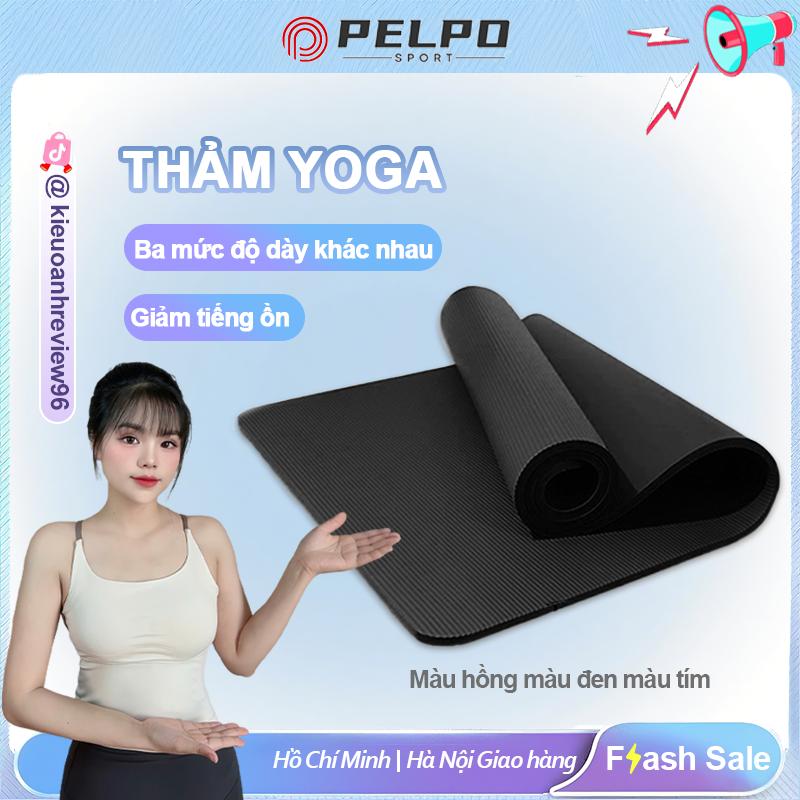 【Độc quyền Kiều Oanh Thảm Tập Yoga Chống Trượt Thích Hợp Tập Thể Dục Tại Nhà Có Độ Dày 8mm Đến 18mm Chất Lượng Cao Cấp Được Làm Bằng Chất Liệu TPE Bao Gồm Thảm Tập Yoga Và Túi Lưới Miễn Phí