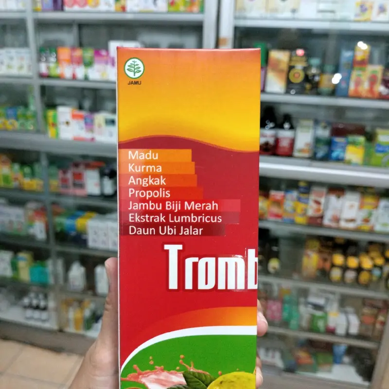 Sari Kurma Madu Herbal TromboFit Angkak daun ubi jalar propolis jambu biji extrak cacing madu kurma 6