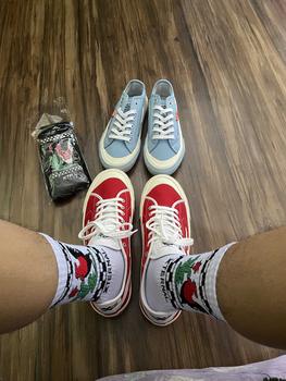 Product Review of (Spesial Kemerdekaan) Sepatu Pria Wanita028 XternalStepSure Mitterns Storm Merah Putih Low Canvas Kasual Casual Shoes Sneakers from P**s 2