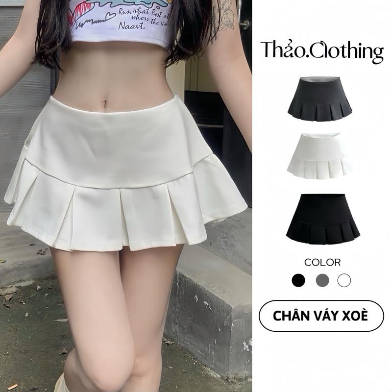  CHÂN VÁY XOÈ HACK DÁNG Có Quần Bảo Hộ CHẤT THÔ HÀN DÀY DẶN • Thảo.Clothing • nữ S217 