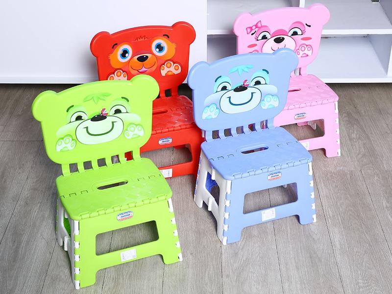  Ghế dựa xếp hình thú cho bé nhựa Duy Tân 