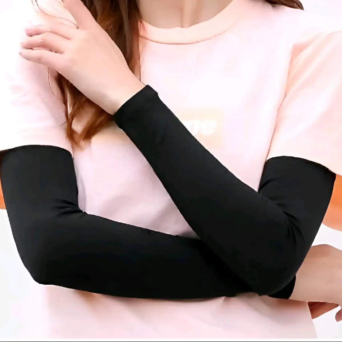 Handsock Muslim Manset Tangan Pria Dan Wanita Bahan Kaos Rayon Premium Panjang