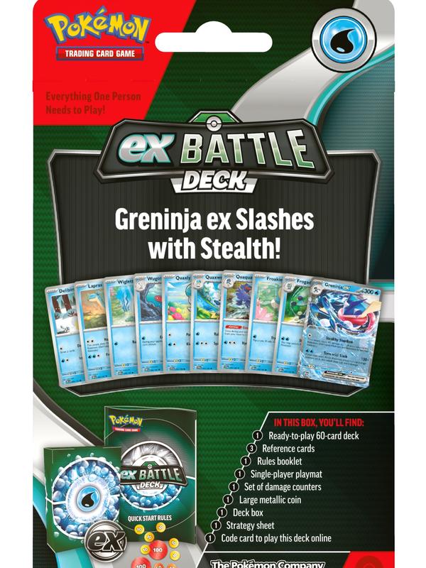 Pokemon Trading Card Game (TCG) : Kangaskhan ex or Greninja ex Battle Deck (Styles May Vary) 3