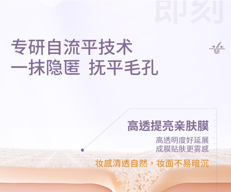 Product Introduction of Pore ​ ​   invisible cream Oil control primer Face base 3