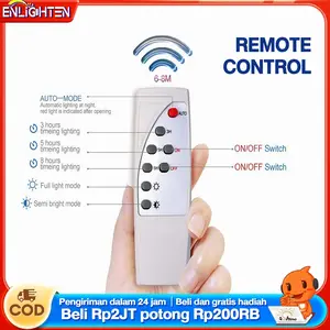 Remote control khusus untuk lampu tenaga surya Remote control lampu langit-langit dalam ruangan
