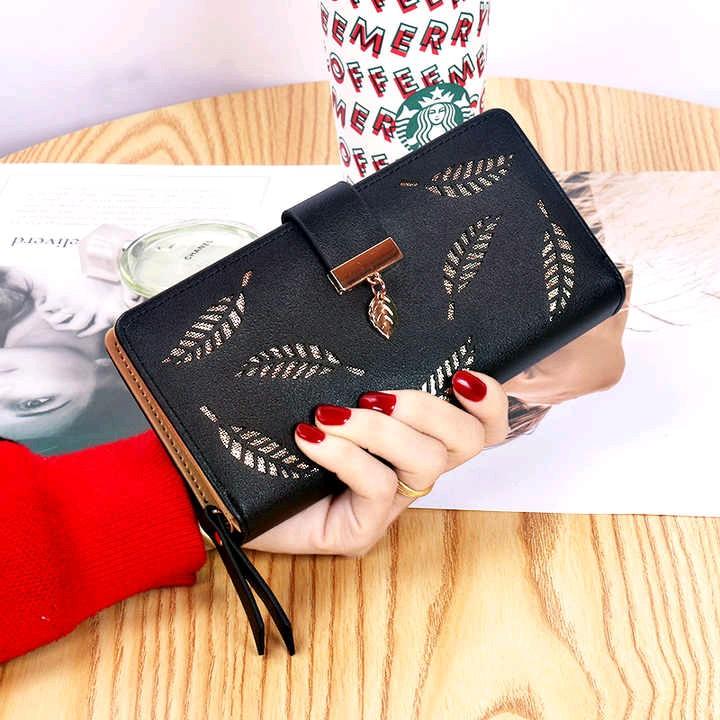Dompet Panjang Wanita LETHISA Kulit Sintetis - MALLA GALERY 1