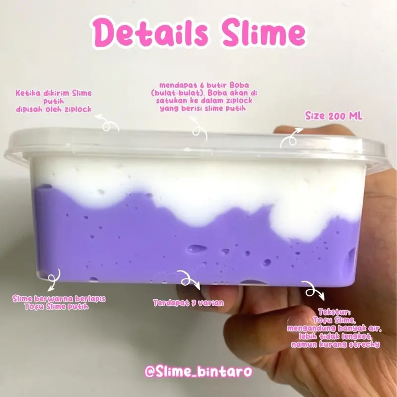 BOBA SLIME BY SLIME BINTARO || SLIME TERMURAH 0