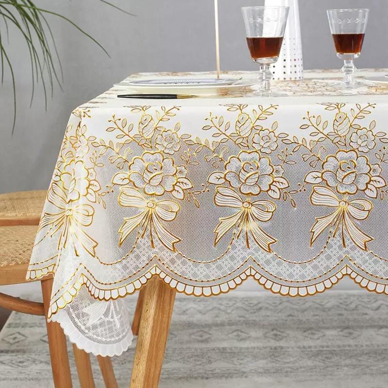 Taplak Meja Makan Anti Air Bahan PEVA Motif Buah Alas Meja Makan Serbaguna 6