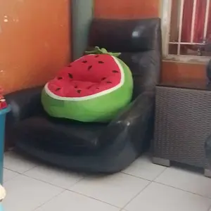 SOFA ANAK LUCU MOTIF BUAH DAN KARAKTER KAIN LEMBUT ISI KURSI DAKRON EMPUK Bantal Furniture Anak-Anak Bayi