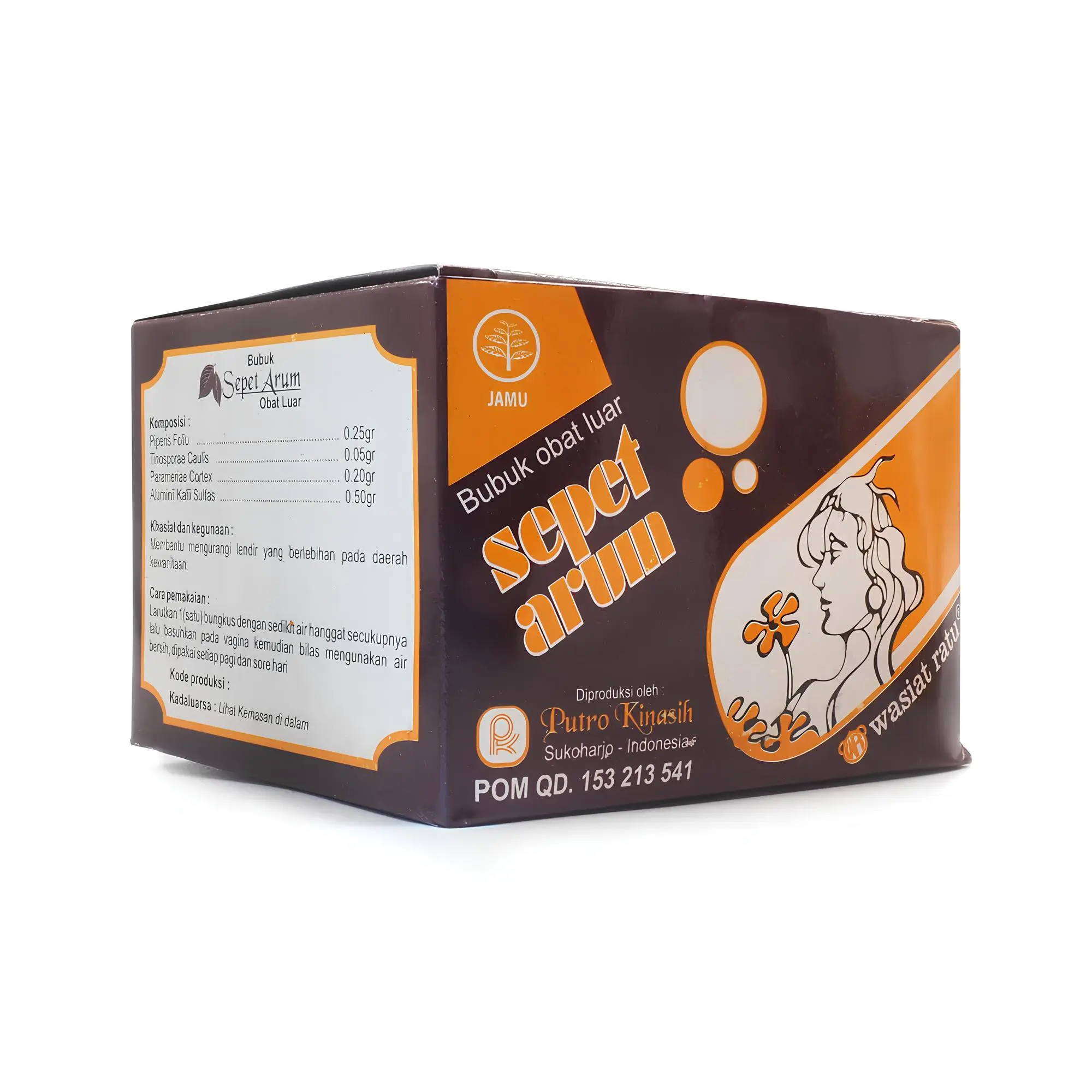 1 Box / 100 Sachet Sepet Arum Original | Ramuan Herbal Cebok Basuh Untuk Perawatan Organ Kewanitaan