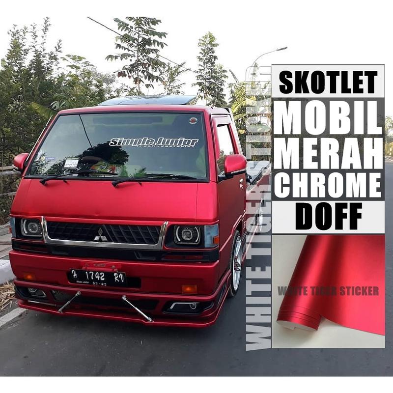 SKOTLET STIKER MOBIL MERAH DOFF METALIK LEBAR 150CM STIKER MERAH DOF METALIK SKOTLET MOBIL FULL BODY DOFF METALIK SKCOTLITE L300 MERAH DOF SKOTLET LEBAR 150CM STIKER LEBAR 150CM SKOTLET MOBIL HARGA PROMO BISA COD 0