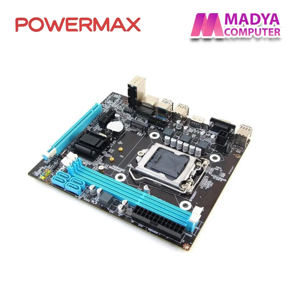 Motherboard POWERMAX H81 Socket 1150 DDR3 Support NVMe