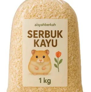 serbuk kayu untuk alas kandang hamster kelinci marmaut landak serbuk berkuwalitas