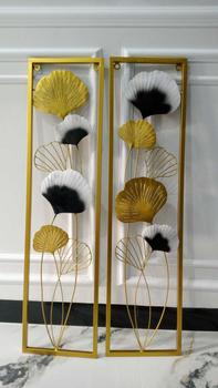 Product Review of Walldecor Berkah Set Isi 2 Hiasan Dinding Frame Metal Gold 100x26 Wall Decor Pajangan Dekorasi from N**e P**a 0