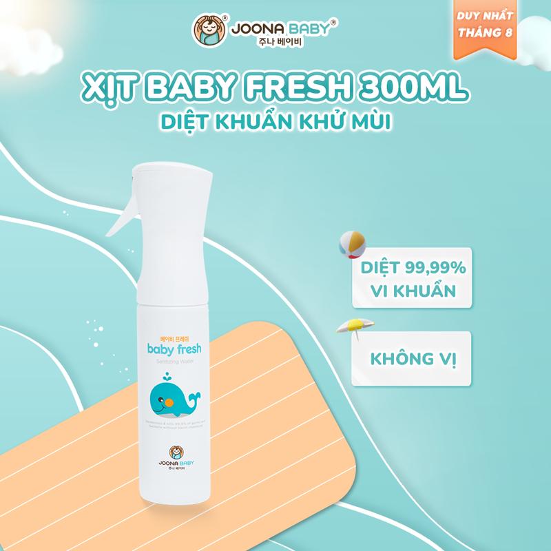Xịt khử mùi đa năng Baby Fresh có khả năng diệt khuẩn cho bé 300ml - JOONA BABY VIỆT NAM
