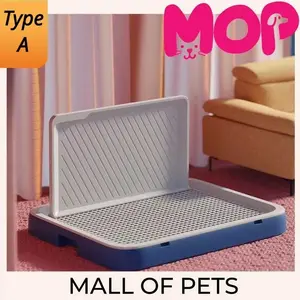 Dog Pet Toilet / Potty Training With Wall / Alas Pipis Anjing Jantan