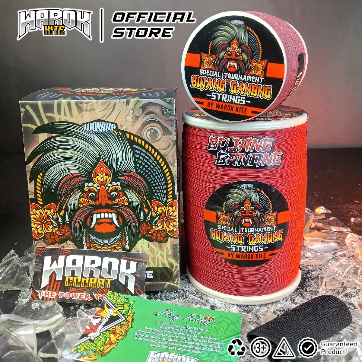 Gelasan Uluran BUJANG GANONG 0,25 By Warok (Spesial Tournament Kasar Garang)