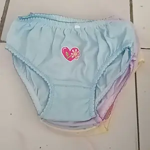 3 dan 6 Pcs Celana Dalam Halona - CD Anak Perempuan - Polos Random Warna Fashion