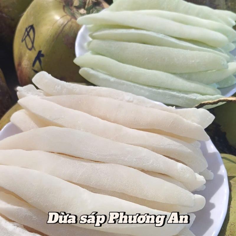 HỎA TỐC HCM 500GR MỨT DỪA SÁP LOẠI 1 THƠM SỮA LÁ DỨA DẺO MỀM ÍT NGỌT