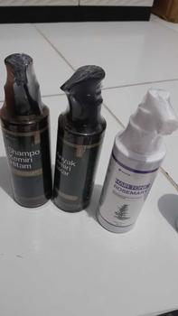 Product Review of [PAKET KOMPLIT] Minyak Kemiri bakar Shampoo & Hair Tonic Rosemary 100ml -  membantu Melebatkan, Menebalkan, Menghitamkan, Mengatasi Rontok & Ketombe, Perawatan Brewok & Jenggot vitamin rambut from B**a 0