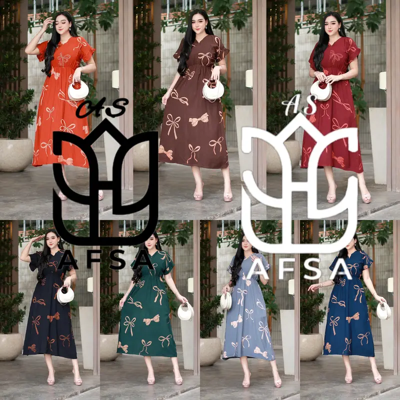 PAKET DISKON ( 3pcs 100rb COD ) Daster Piyama Kekinian Rayon Busui | Dress Rayon Termurah Baju Wanita Tidur Pendek Ibu Menyusui Nyaman Santai Tangan Rempel Motif 4