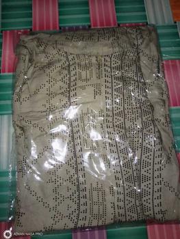 Product Review of DASTER GAMIS BUSUI PB 135 RAYON ADEM MOTIF KEKINIAN Karet Muslim Nyaman Panjang Dress alur from N**h 1