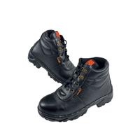 Gambar GARAVIL sepatu safety proyek ujung besi pria dan wanita semi boots tali kerja proyek lapangan - hitam kulit 101, 36 dari Garavilstore Kab. Tangerang 4 Tokopedia