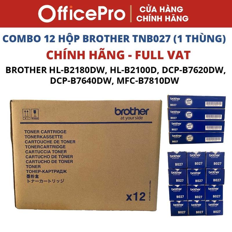 Combo Thùng 12 Hộp Mực TNB027 full vat