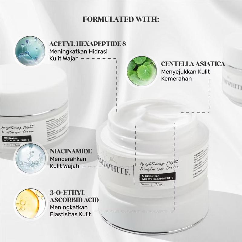 Lumiwhite Lovember Deals! Bundling Day & Night Cream Paket Skincare Original 100% Mencerahkan Niacinamide Moisturizer