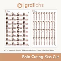 Gambar [32-70 pcs] Stiker Foto GISF02 by Grafichs - Hanya Wajah dari Grafichs Kab. Bogor 5 Tokopedia