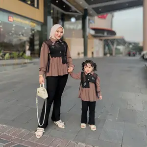 ABILA BY NK Original Setelan Wanita Muslim 3IN1 Bisa Couple Dewasa Ibu dan Anak Kualitas Terbaik
