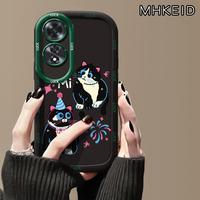Gambar MHKEID Casing Hp untuk OPPO A60 4G Case Pola Anjing hitam Kasing kepulan krim Silikon Softcase Casing - Gaya1, OPPO A60 4G dari MHKEID MALL Kab. Tangerang 2 Tokopedia