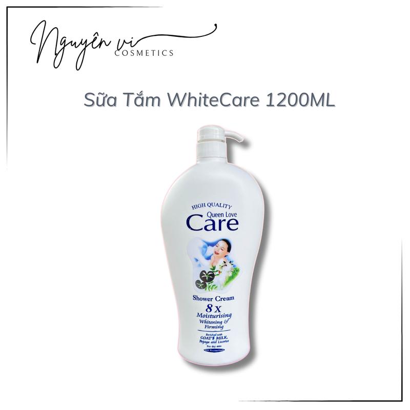  Sữa tắm dê White Care 4x 1200ML chính hãng | Siêu thơm Dưỡng Body 