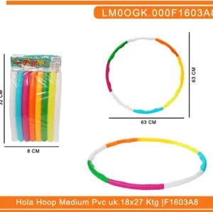 Mainan Olahraga Anak Hulahoop Plastik - Hulahup Hula Hoop Hulahop Warna Warni hulahoop kecil / hula hop pelangi kecil / hula hup pelangi kecil Outdoor