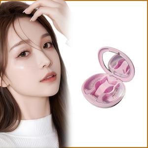 ソフトマグネットまつげ-ナチュラル&リアリスティック、グルーフリー、オールインワンケースで再利用可能