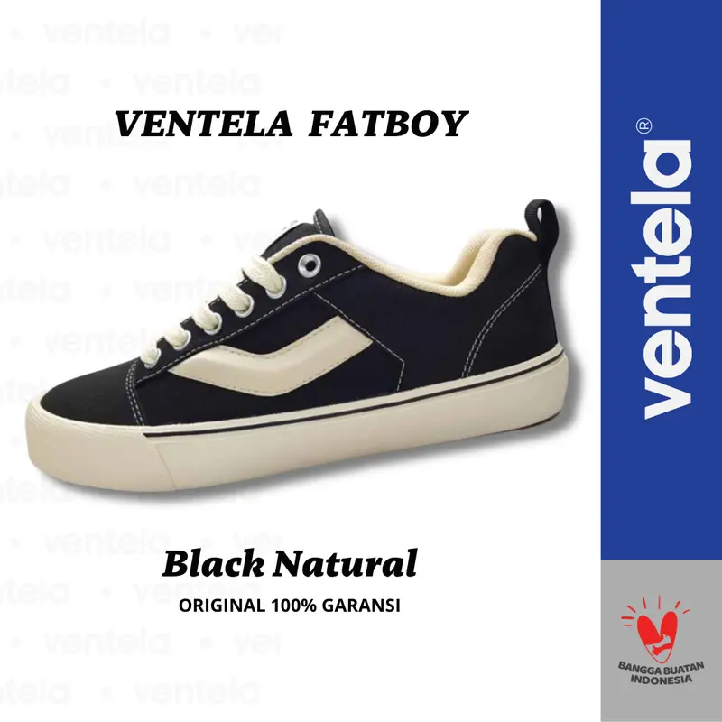 Ventela Fat Boy Low Black Natural [OFFICIAL] 0