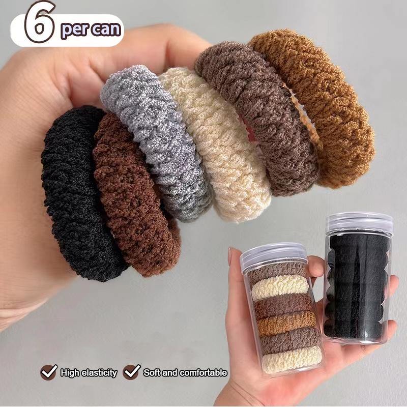 Dây Buộc Tóc Dày Độ Đàn Hồi Cao Dây Cao Su Dây Buộc Tóc Đuôi Ngựa Cao Women Nữ